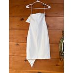 Lulus  Queen of the City White Strapless Bodycon Dress Engagement Party Size S Photo 4