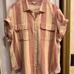 Ana A New Approach Button-up Muslin Shirt Photo 0