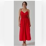 ASTR Red Spaghetti Strap Sundress for Weddings Photo 1