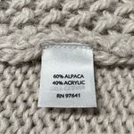 J Jill Womens Alpaca Blend Chunky Knit Sweater Vest Size S Minimalist Neutral Photo 5