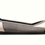 Rothy's | 8.5 | Dove Grey Plaid The Flat Round Toe Slip Photo 1
