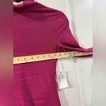 NWT Hyacinth House Elle Woods Pink Turtleneck S | Glitter Knit Top | Retail $120 Photo 7