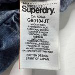 Superdry  Womens Size 6 Blue Chambray Denim Pockets Dress Photo 7