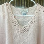Bali  emerald light pink blouse OX Photo 2