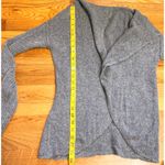 Free People  Women’s Medium Wool Alpaca Long Sleeve Asymmetrical Cardigan Preppy Photo 3