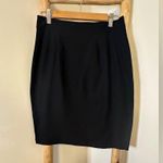 Eileen Fisher  Classic Black Mini Skirt XS Work Business Casual Party Pull On Photo 5