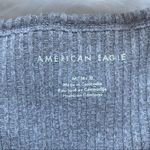 American Eagle 🦅 Outfitters🦅Soft Plush Henley Tank Top Grey Medium Photo 3
