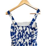 Abercrombie & Fitch  Emerson tiered maxi blue white dress XS‎ Sleeveless Photo 4