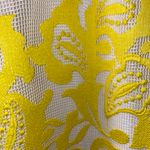 Anthropologie NWT $170  x Maeve Yellow Strappy Lace Mini Side Zip Dress 12 Photo 13