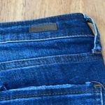 Kut From The Kloth Straight Leg Cropped Cuffed Hem Dark Blue Jeans EUC Sz 6 Photo 9