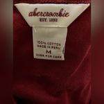 Abercrombie & Fitch Vintage Abercrombie burgundy Long Sleeve Top Photo 3