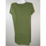 J. Crew Factory Green Cotton Crew Neck Short Sleeve Mini T Shirt Dress Size S Photo 1