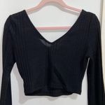 SheIn Long Sleeve Crop Top Photo 1