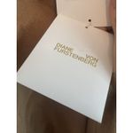 Diane Von Furstenberg  Belted Trench Coat Camel Wool Women’s Size M $998 Photo 6