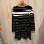 Max Studio Super cute contrast stripe  shirt dress good quality long sleeve Photo 8