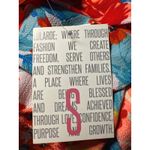 LuLaRoe  Monroe Kimono Cardigan Floral Fringe Coral Blue Yellow Pink Size S Photo 3