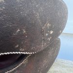 Justin Boots Justin Merlot Wine colored roper pull on cowgirl western boots 6 1/2 A Photo 6