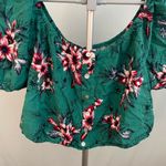 Candie's  Top floral print‎ size large Photo 1