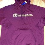 Champion 3X ® Powerblend Classic Graphic Hoodie BNWTS $55.00 Dark Berry Photo 4