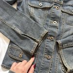 Vintage Blu Jeanious Womens Size Small Blue Denim Jean Jacket Streetwear Y2K 90s Photo 3