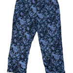 Isaac Mizrahi  Jeans Pants 12 Floral Cropped Artsy Photo 0