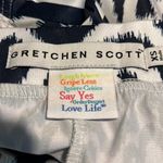 Gretchen Scott  Navy and white printed skort size extra small Photo 7