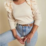 Nation Ltd  Esther Sweatshirt in White Chocolate Size: XXL Photo 2