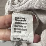 Rosemarine Dress 100% Linen Made In Italy Midi Short Sleeves S Eyelet Fl… Photo 4