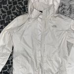 The North Face White Wind Breaker Photo 0