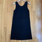 & Other Stories & Other Stories Knit Sleeveless Tie Waist Viscose Dress in Black Size 4 / Small Photo 3