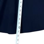 City Vibe Lace Back Fit Flare Speghetti Strap Navy Blue Dress Size 9 Skater Photo 6