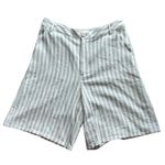 Roolee  cream & navy striped shorts. Photo 0
