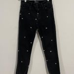Abercrombie & Fitch Floral Super Skinny Ankle Jeans Photo 0