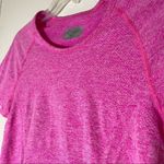 Athleta Fastest Track Cinch pink workout shirt top Photo 4