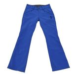 Mountain Hardwear  Periwinkle Blue Fleece Lined Ski Pants Snow Pants size 8 Photo 0