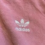Adidas  cropped cotton velour hoodie Photo 3