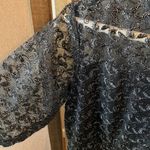 Intricately, detailed ladies blouse Black Size undefined Photo 5