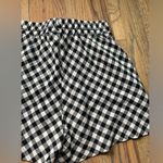 Johnny Was NWT Calme  drawstring a-line short XS black white Photo 9