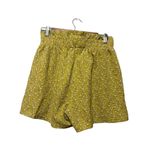 Grace Karin Floral Print Tie Waist Shorts Yellow High Rise Casual Summer Photo 2