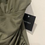 Ellen Tracy New olive green  one piece swimsuit Photo 3