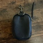 Rare HTF Modern Vintage American Leather Co Black Leather Small Clip Coin Wallet Photo 1