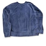 Vitamin A  Navy Blue Velour Sweatshirt Photo 3