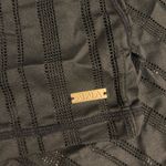 Alala Black Sheer Striped Tank Top Photo 2