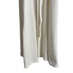 La Ligne Andie Belted White Sleeveless Scoop Neck Cotton Midi Dress Size XL Photo 10