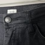 Cache CACHÉ Vintage Black Skinny Jeans Womens 6 Sparkle Shimmer Punk Rock Space Glam Photo 2