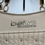 Bebe  Stud Micro Shopper with Unbranded Gold Chain Crossbody Photo 1