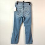Mother The Insider‎ Crop Step Fray Jeans Thrilling Shots 28 Blue Photo 4