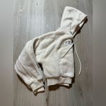 Forever 21 ‎ Women’s Size Medium Embroidered Cultured Plush Hoodie Photo 10