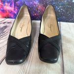 Salvatore Ferragamo Vtg Boutique Classic Block Heels Pumps US 8 AA Career Office Photo 2