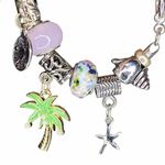 Sea Ocean Theme European Bead Charm Bracelet Photo 5